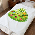 Christmas Dumpling Squishy Plush Blanket D5