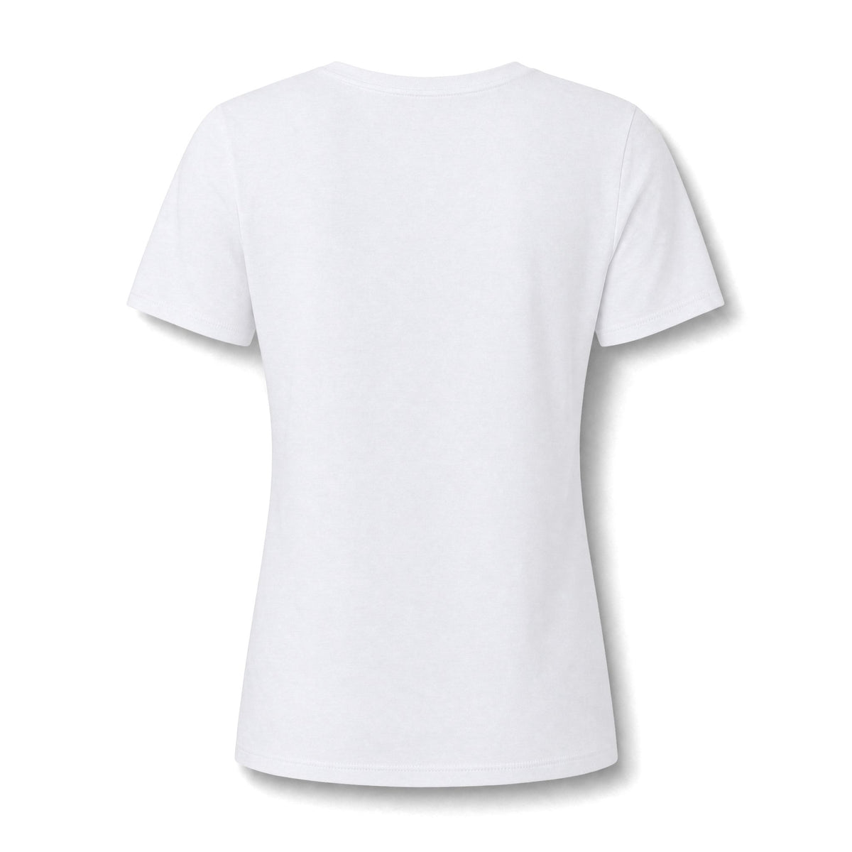 Women's V-Neck Tee — 'Guts, Grit & Lipstick' Dolly Portrait Graphic