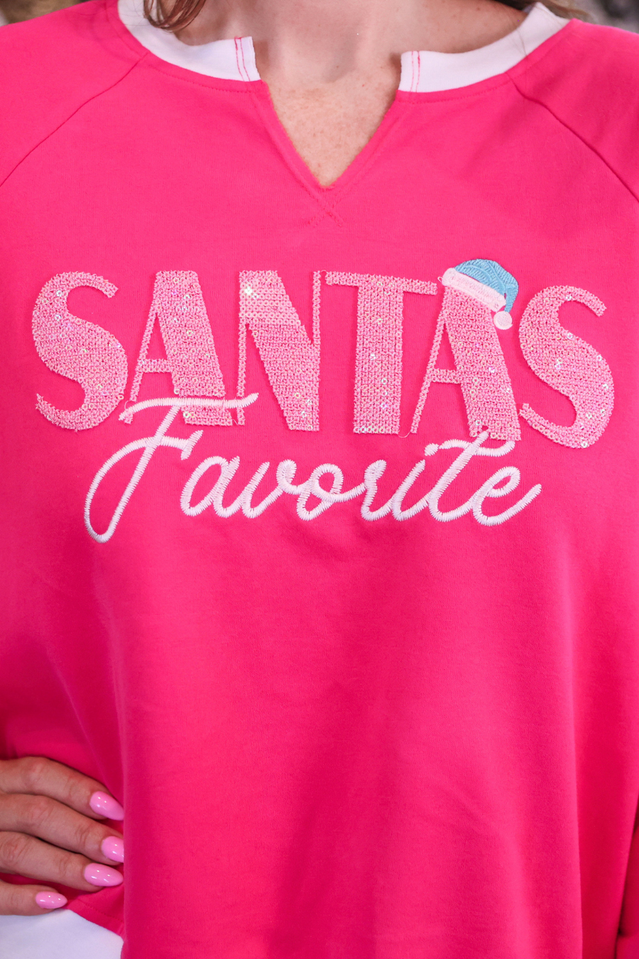 Santa’s Favorite French Terry Pullover