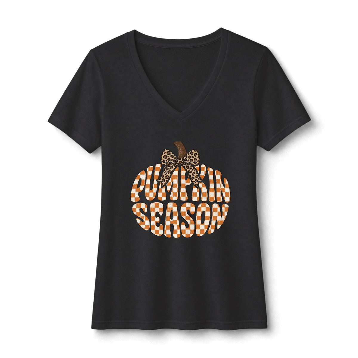 Pumpkin Season V-Neck Tee