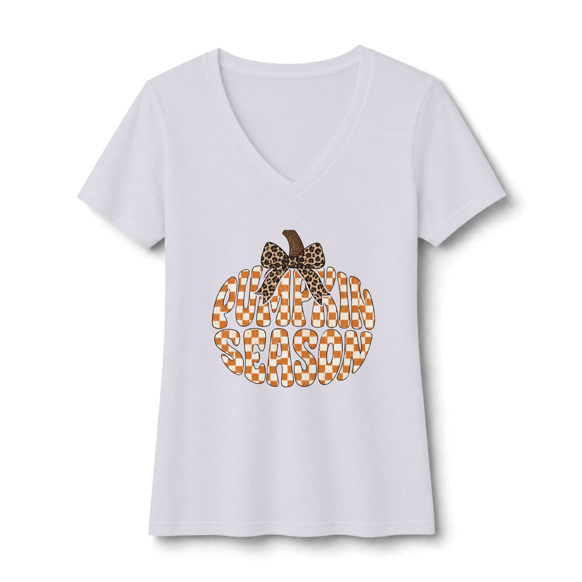 Pumpkin Season V-Neck Tee