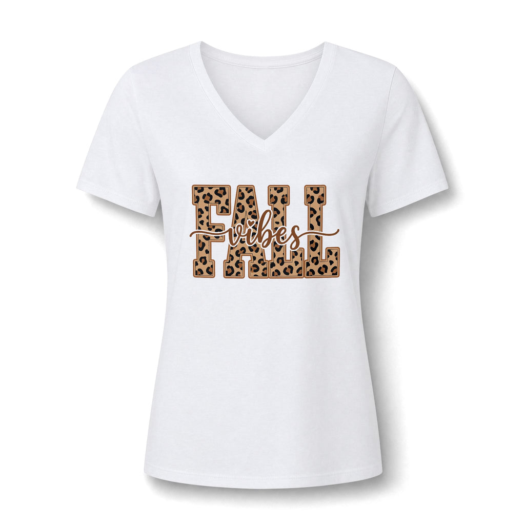 Women's Relaxed Fall V-Neck Tee