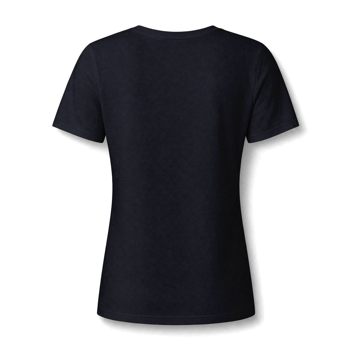 Women's V-Neck Tee — 'Guts, Grit & Lipstick' Dolly Portrait Graphic