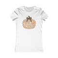 Leopard Pumpkin Tee — Women's Fall Pumpkin Graphic Shirt