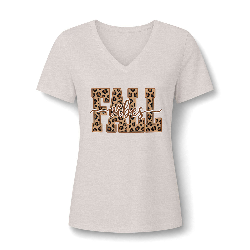 Women's Relaxed Fall V-Neck Tee