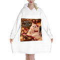 Adult Blanket Hoodie cat5browneyes